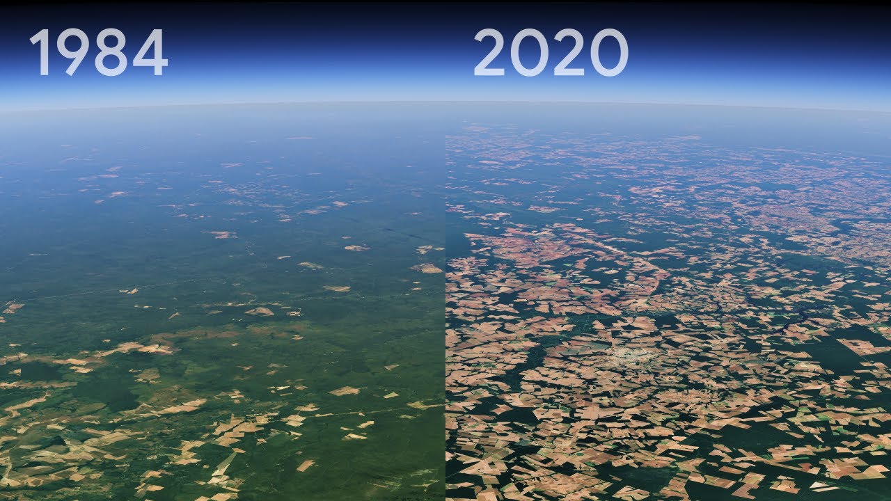 biến đổi khí hậu từ năm 1984 tới 2020.