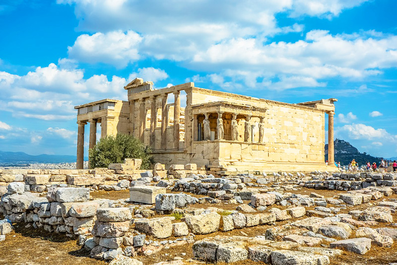 Những địa điểm du lịch Châu Âu “hút khách” nhất như Thành cổ Acropolis
